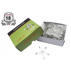 SAFETY  PIN 1" -- BLUE BOX  